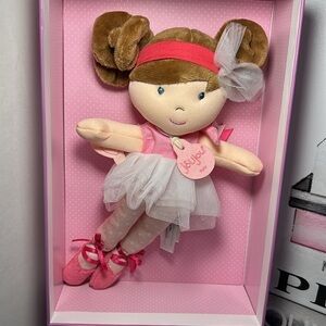 Creation Doudou et Compagnie JoLiJou Paris Les Tutus Doll soft ballet girl‎